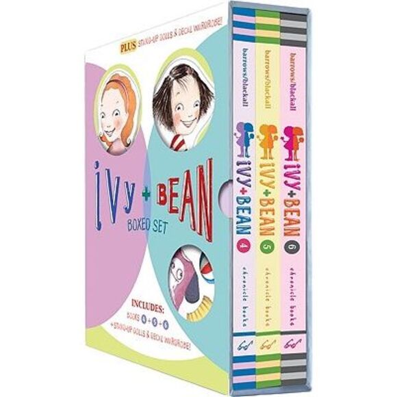 Ivy & Bean Boxed Set: Books 4-6 [With 3 Paper Dolls and Sticker(s)] -- Annie Bar - Picture 1 of 1